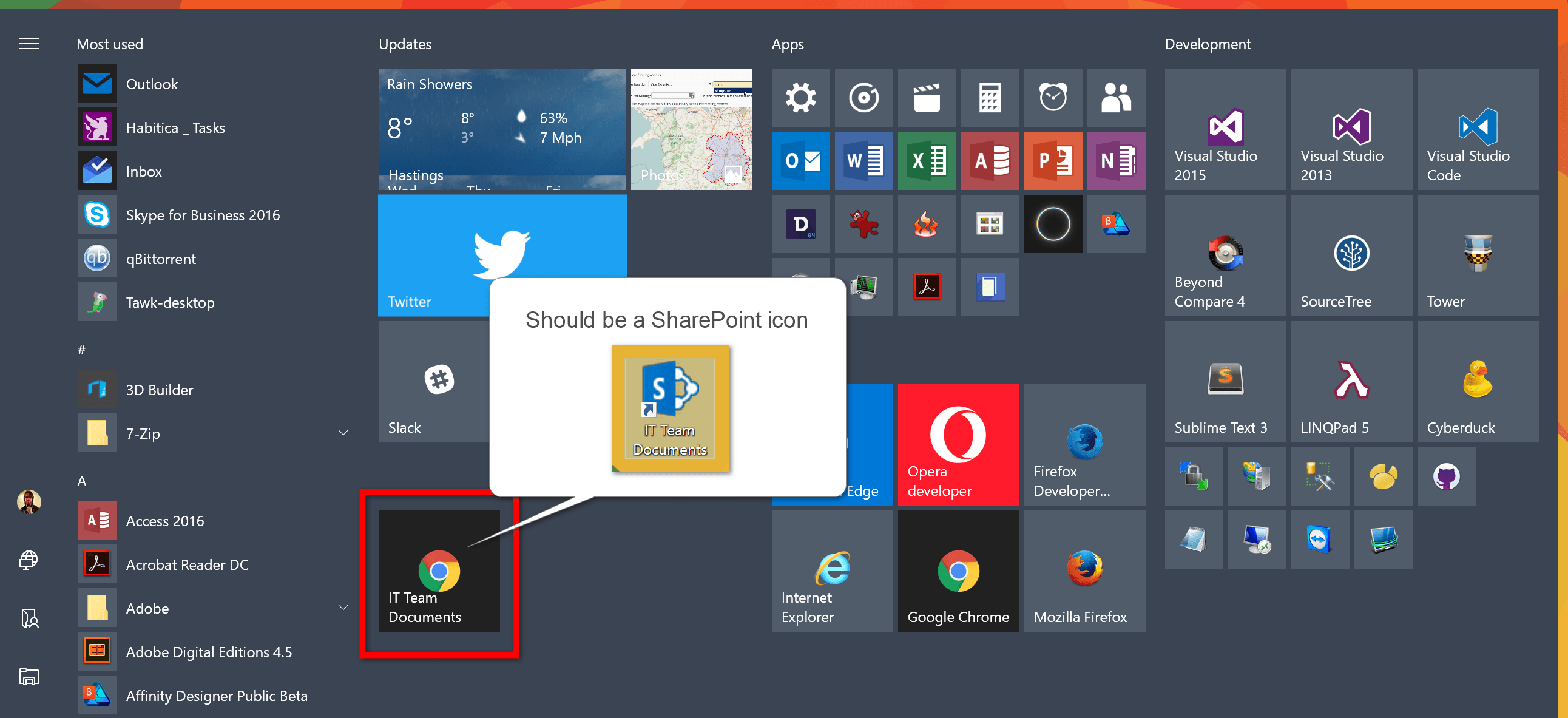 Chrome Windows Logo - How to get Chrome favicons to appear in Windows 10 start menu ...