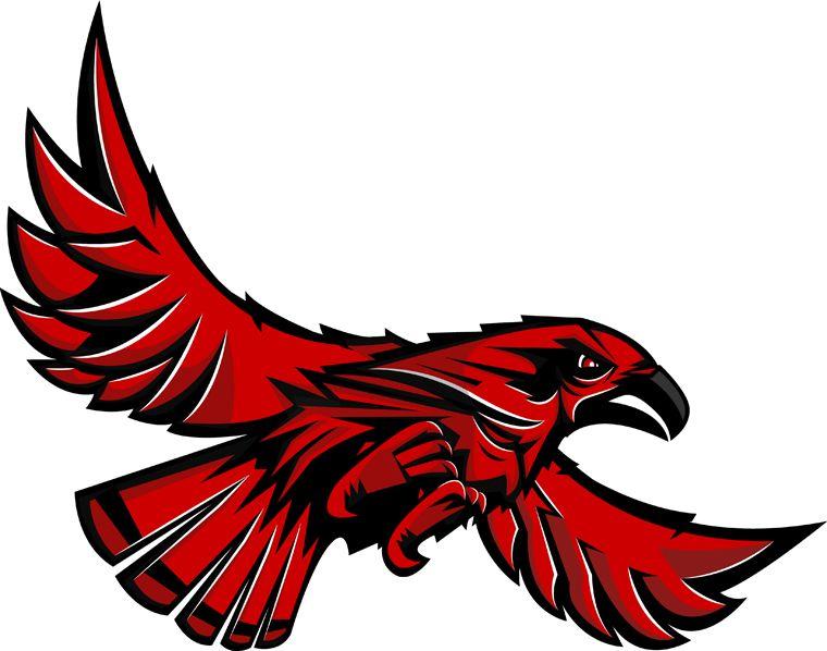 Red Hawk Mascot Logo - logos | Invisible Mikey