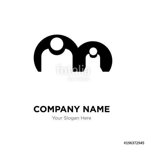 Generic Corporate Logo - generic person company logo design template, Business corporate