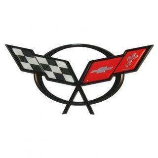 C5 Corvette Logo - C5 Corvette Emblem Metal Sign | Products | Corvette, Chevrolet, Cars