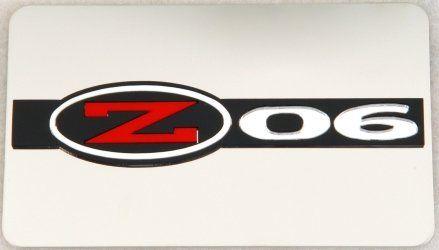 Z06 Logo - C5 1997-2004 Corvette Exhaust Plate Z06 Logo -SouthernCarParts.com