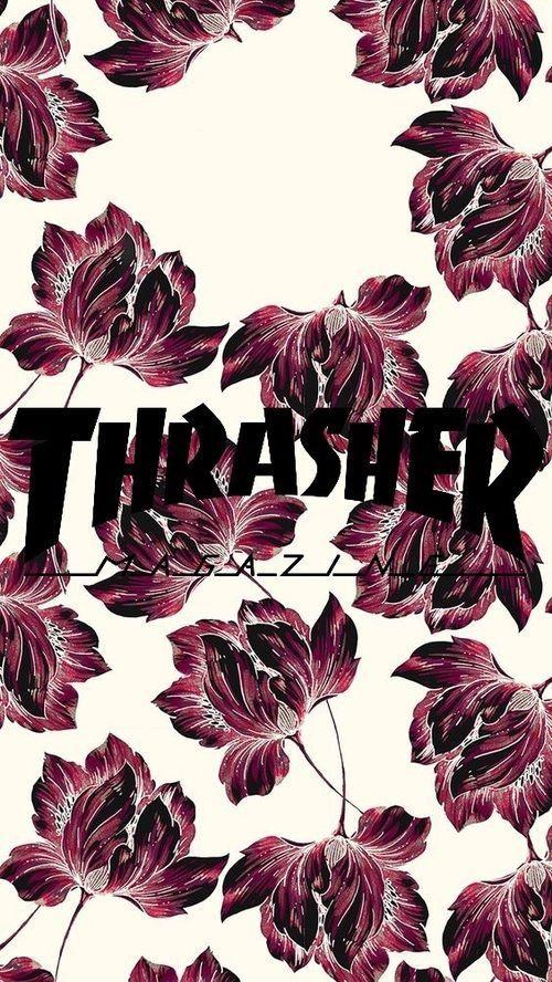 Floral Thrasher Logo - Image result for thrasher | kiʻi paʻi | Pinterest | Wallpaper ...