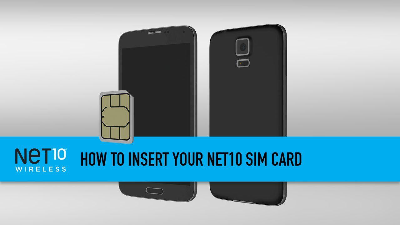 Net 10 Phone Logo - How to Insert Your Net10 SIM Card - YouTube