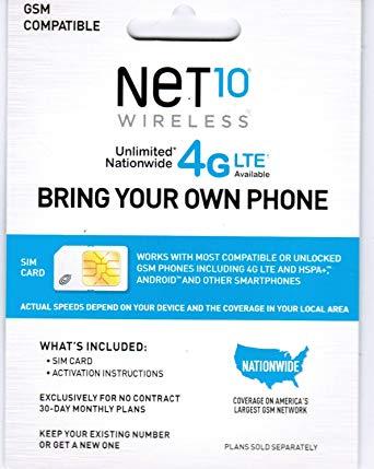 Net 10 Phone Logo - Amazon.com: Free Net 10 Sim Card with $40 Everything Unlimited Plan ...