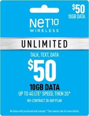 Net 10 Phone Logo - Buy Net 10 Prepaid Phone Card (e-delivery) | Kroger Family of Stores