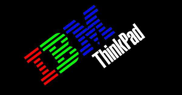 IBM ThinkPad Logo - Really retro thinkpad boot logos