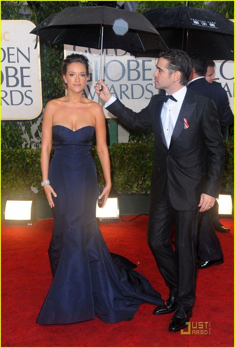 2010 Golden Globe Logo - Colin Farrell & Alicja Bachleda Globes 2010 Red Carpet