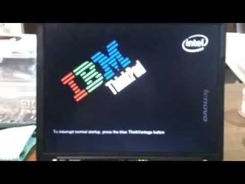 IBM ThinkPad Logo - ThinkPad X61s IBM BIOS起動ロゴ ＬＯＧＯ 携帯用 - YouTube