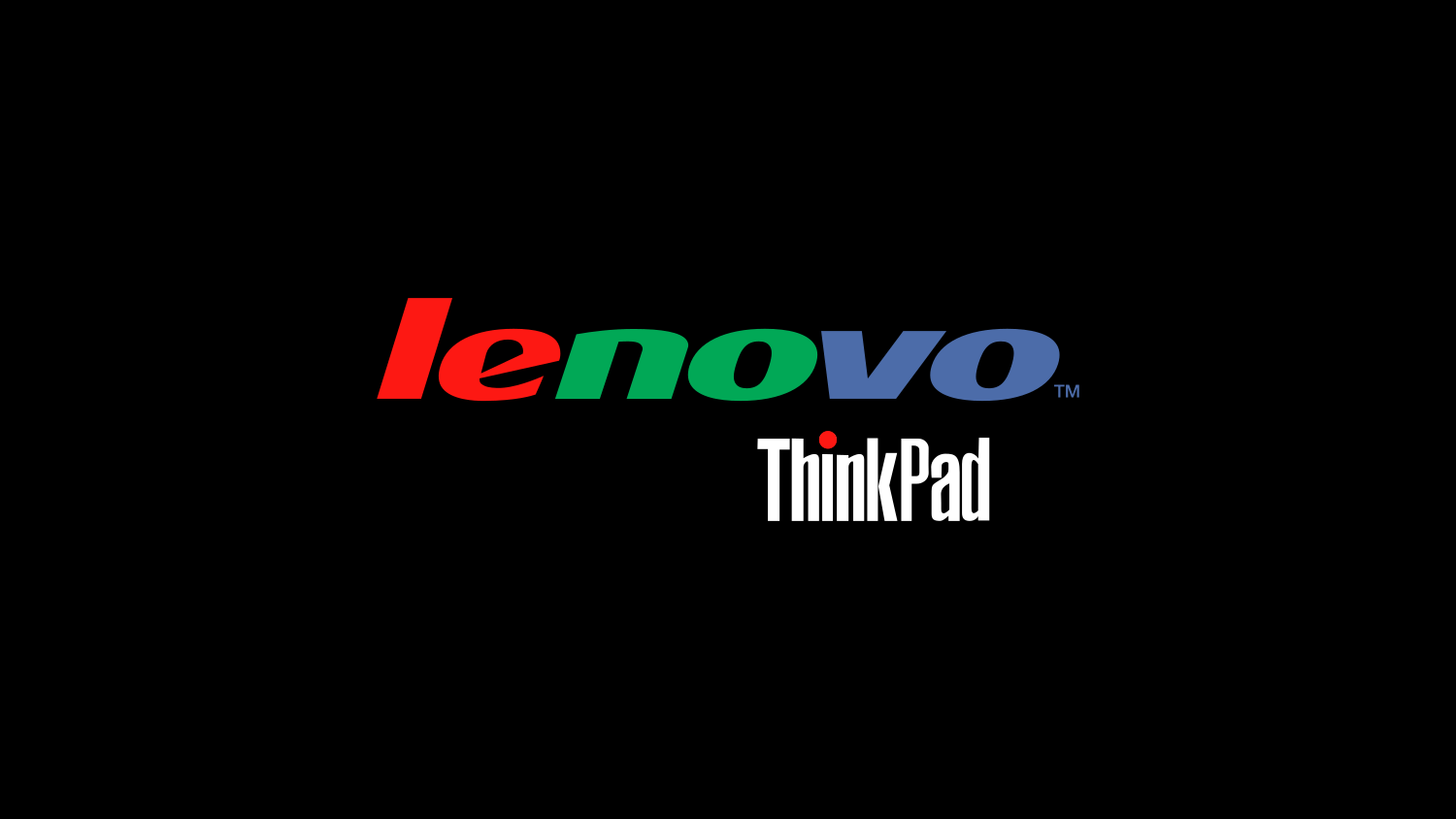 IBM ThinkPad Logo - A retro Lenovo ThinkPad wallpaper I just rustled up