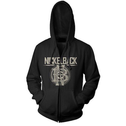 Nickelback Logo - Nickelback Official Store. Nickelback Logo Black Zip Hoody