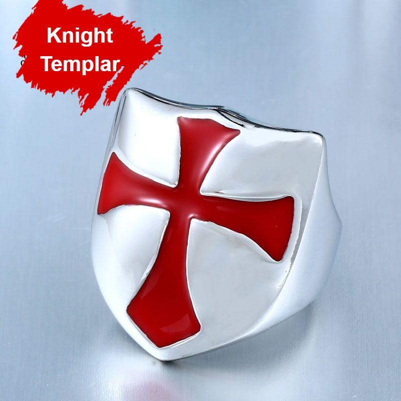 Red Cross Ring Logo - 2018 Knights Templar Ring Red Cross – All Things Rings