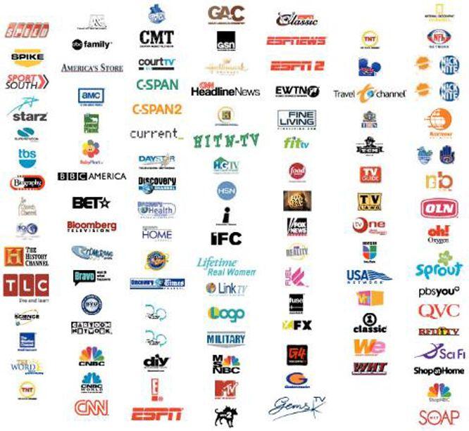 Most Popular Store Logo - Logo channel tv (set 01) | Worlds Logo
