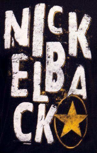 Nickelback Logo - Coole Fun T Shirts Nickelback Star Logo Men's T Shirt New Black Size