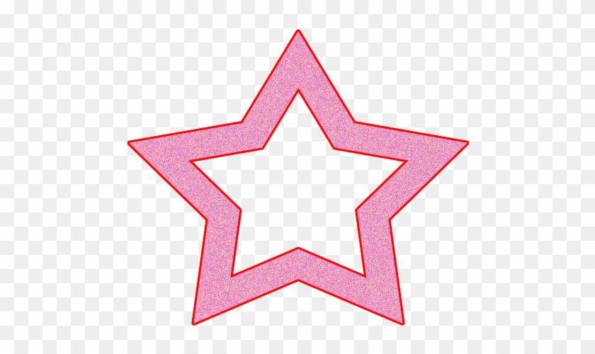 Pink Star Logo - Pink Star Logo Shape By Starlightparisedits Star Png