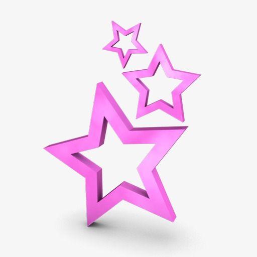 Pink Star Logo - Pink Stars, Star, Decoration, Pink PNG Image and Clipart for Free