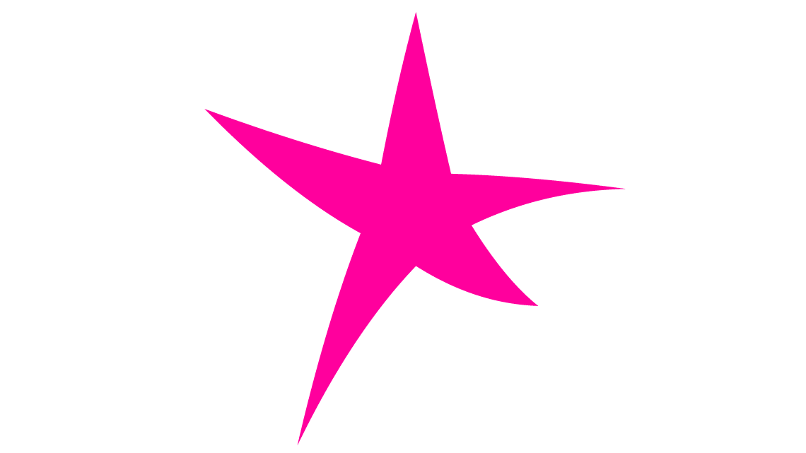 Pink Star Logo - WET Star white background pink star