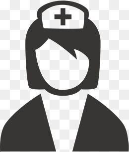 Nurse Black and White Logo - Female Nurse Png, Vectors, PSD, and Clipart for Free Download