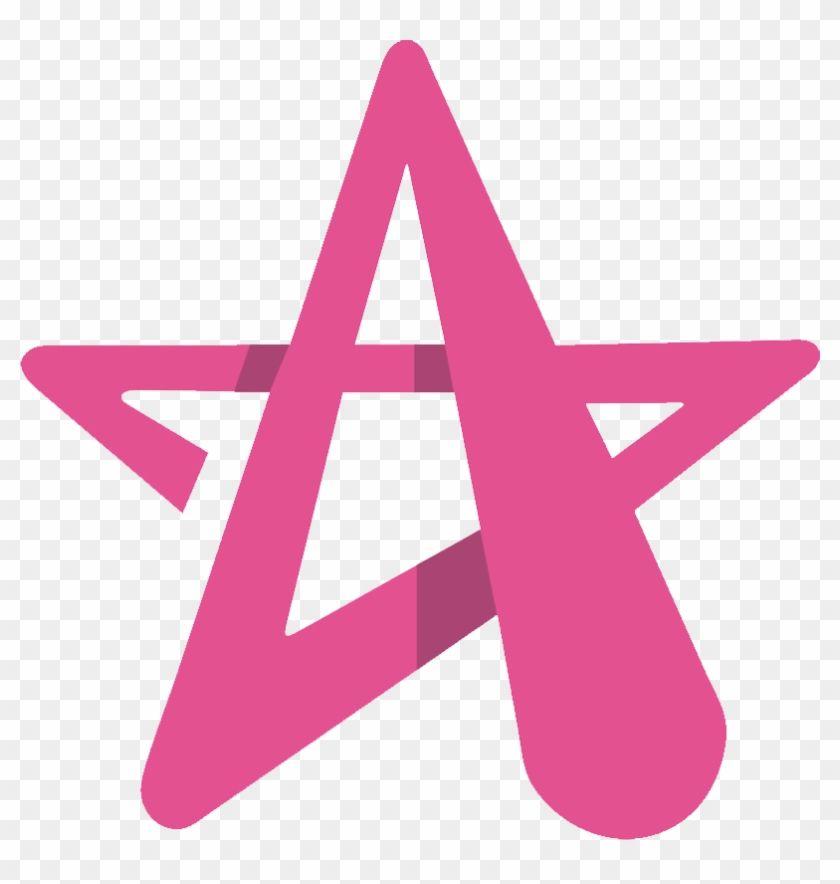 Pink Star Logo - Logo - Pink Star Logo - Free Transparent PNG Clipart Images Download