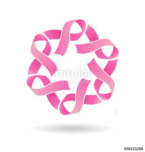 Pink Star Logo - Awareness Pink Star Logo Stock Image And Royalty Free Vector Files