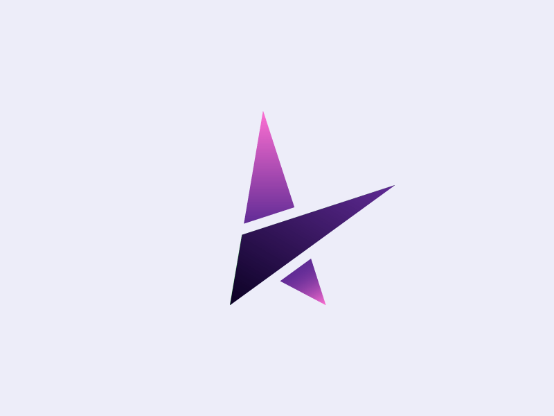 Pink Star Logo - K Star Logo by 