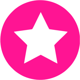 Pink Star Logo - Deep pink star 6 icon deep pink star icons