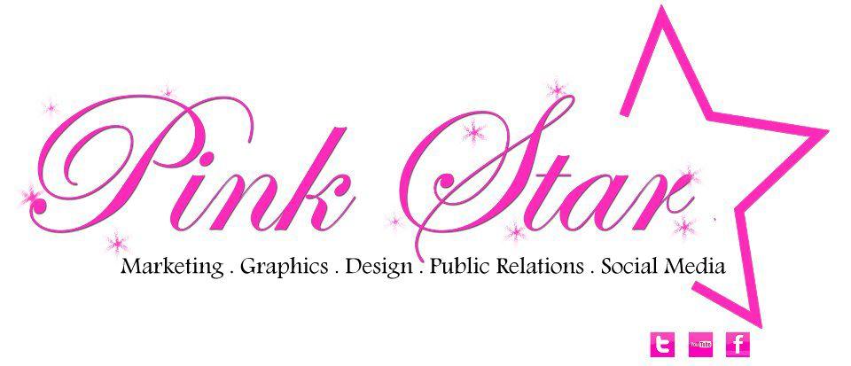 Pink Star Logo - Pink Star Marketing Graphics & Design