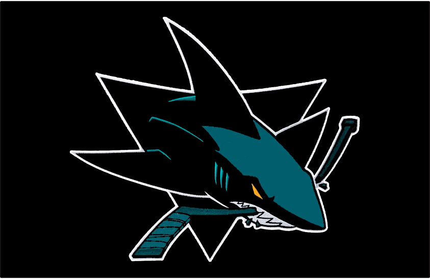 San Jose Sharks Logo - San Jose Sharks Jersey Logo - National Hockey League (NHL) - Chris ...