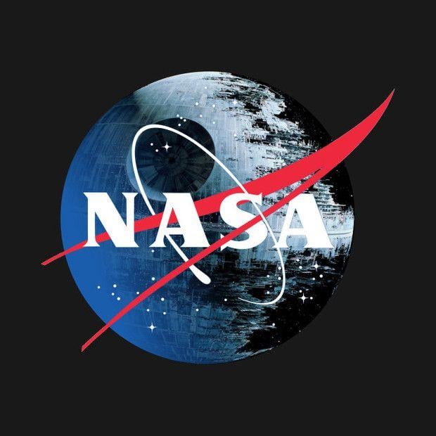 Star Wars NASA Logo - NASA Death Star T-Shirt - Star Wars NASA Logo Shirt