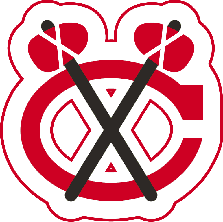 Chicago Red C Logo - Chicago Black Hawks Alternate Logo Hockey League NHL