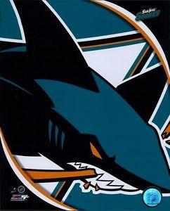 San Jose Sharks Logo - San Jose Sharks Logo NHL Licensed Unsigned Glossy 8x10 Photo A | eBay