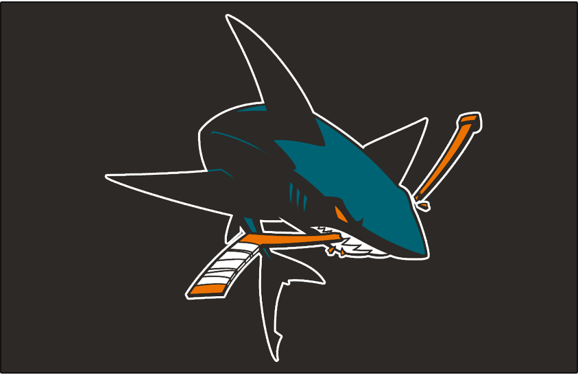 San Jose Sharks Logo - San Jose Sharks Jersey Logo - National Hockey League (NHL) - Chris ...