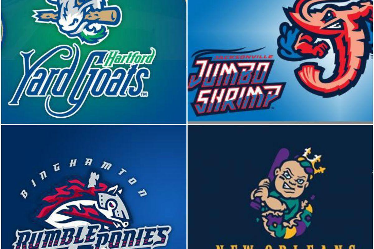 Weird Baseball Logo - Minor league baseball teams keep getting stranger and stranger ...