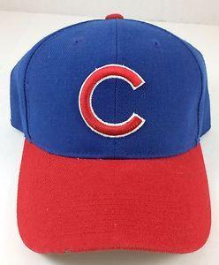 Chicago Red C Logo - Vintage Snapback Hat Chicago Cubs Outdoor Cap Blue Red C Logo | eBay