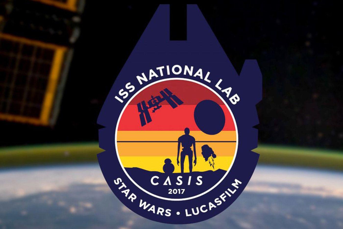 Star Wars NASA Logo - NASA channels 'Stars Wars' for its 2017 ISS mission patch