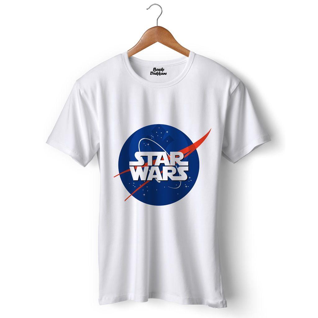 Star Wars NASA Logo - Star Wars Nasa Logo Tişört - n11.com