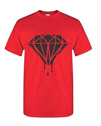 Red and Black Diamond Co Logo - Men's Black Diamond T-Shirt Red (X-Large): Amazon.co.uk: Clothing