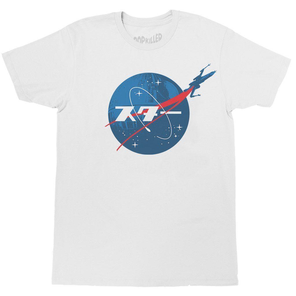 Star Wars NASA Logo - Japanese Star Logo Classic T-shirt – Popkiller