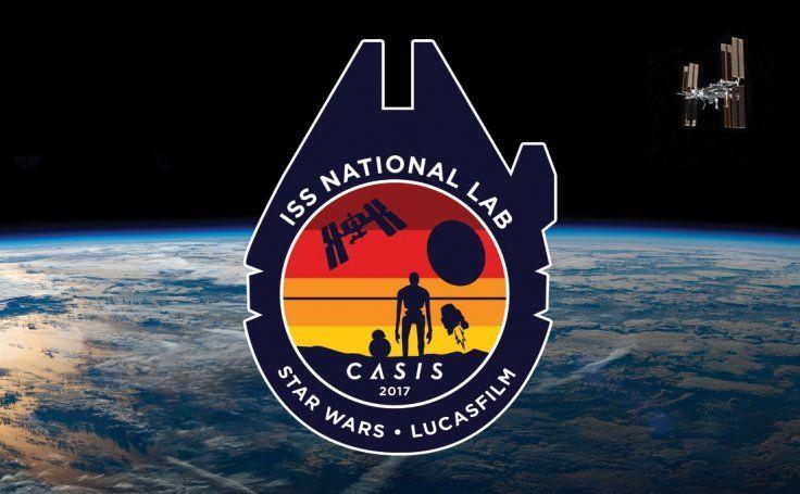 Star Wars NASA Logo - Star Wars-themed mission patch created for ISS US National Lab will ...