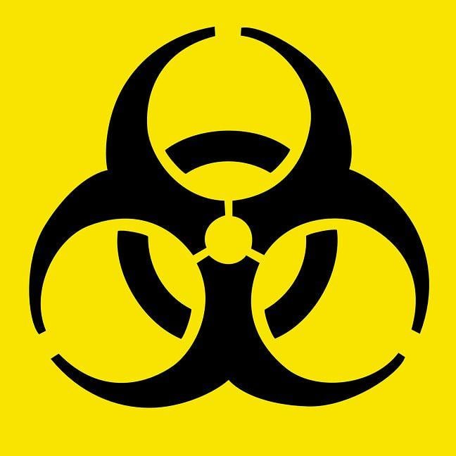 Orange Symbol Logo - Biohazard: Iconic Symbol Designed to be “Memorable but Meaningless ...