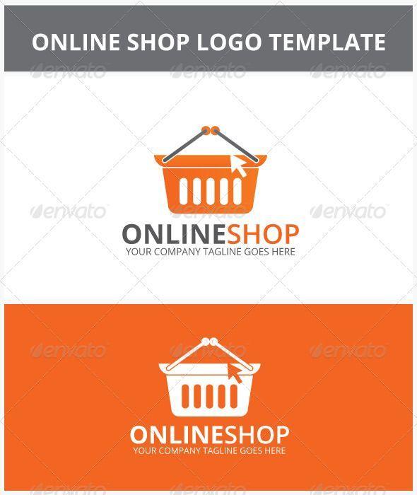 Orange Symbol Logo - Online Shop Logo. Symbol Logos. Logos, Logo templates