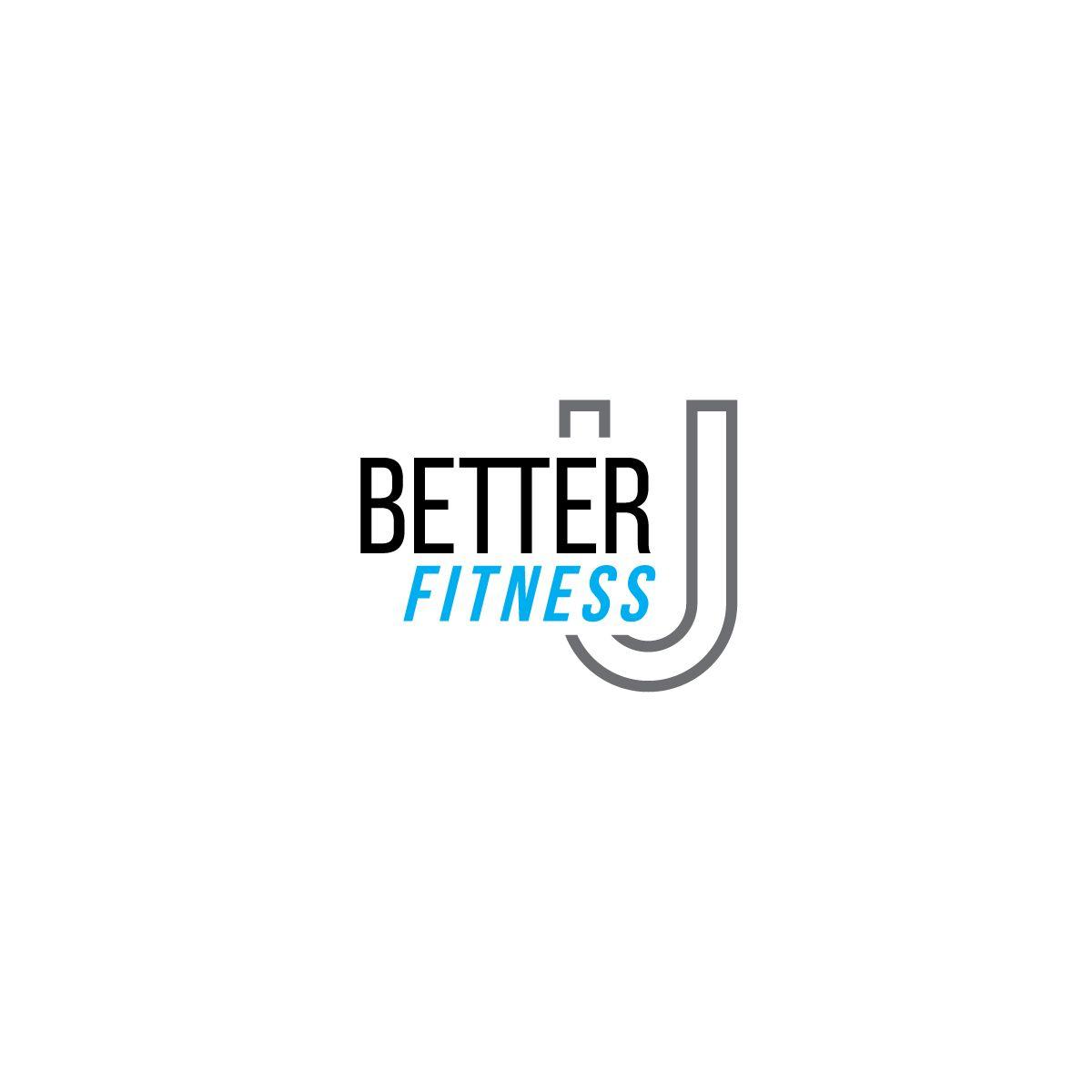 Better U Logo - Bold, Modern, Fitness Logo Design for Better U Fitness