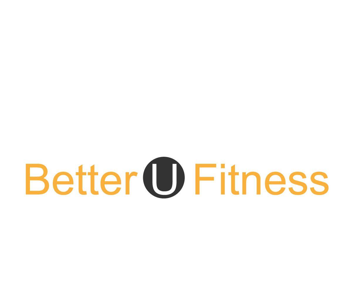 Better U Logo - Bold, Modern, Fitness Logo Design for Better U Fitness