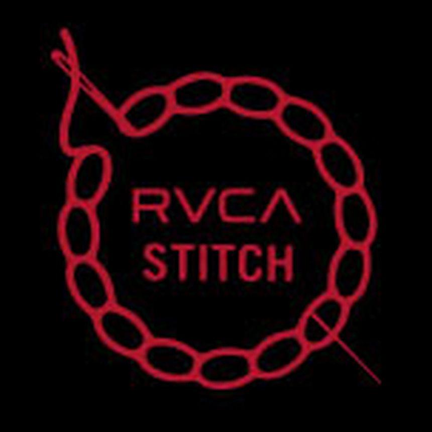 Red RVCA Logo - RVCA Red Stitch