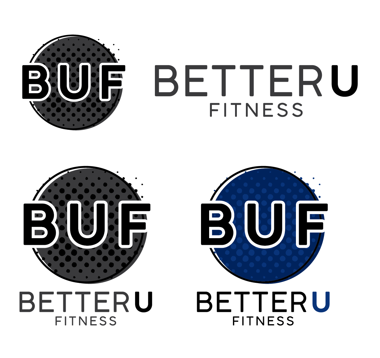 Better U Logo - Bold, Modern, Fitness Logo Design for Better U Fitness by laliconk ...