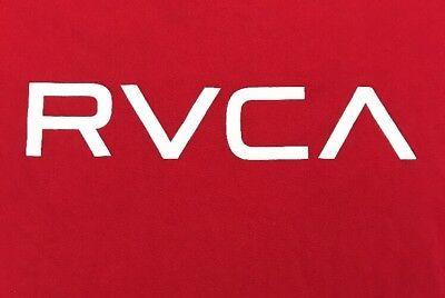Red RVCA Logo - RVCA WHITE LETTERING Logo Blue T Shirt Mens Xlarge Euc Xl - $14.99 ...