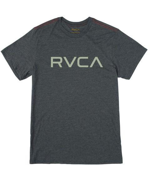 Red RVCA Logo - Big RVCA T Shirt