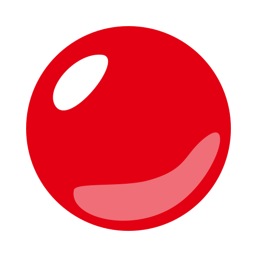 Red Circle Facebook Logo - Large Red Circle Emoji for Facebook, Email & SMS | ID#: 13122 ...