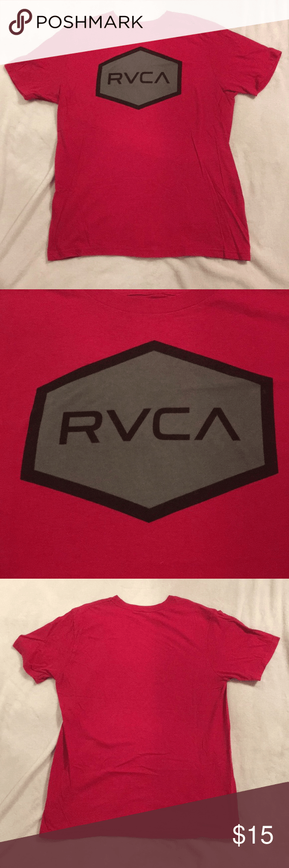 Red RVCA Logo - 
