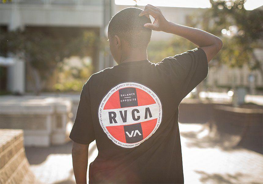 Red RVCA Logo - RVCA