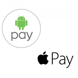 Apple or Android Pay Logo - Apple Pay and Android Pay Yet to Make a Deep Impact | One Click Root